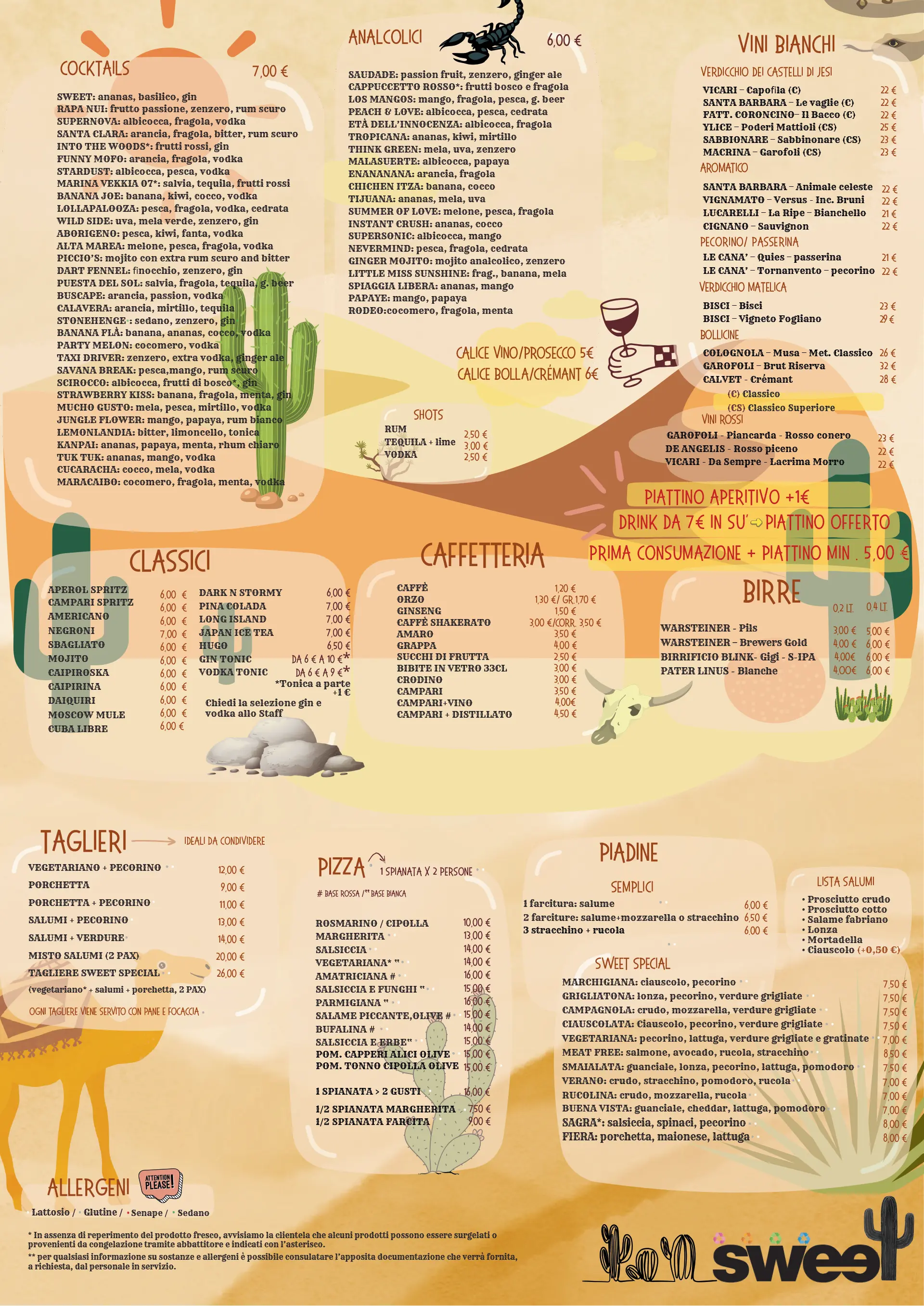 Menu 2026